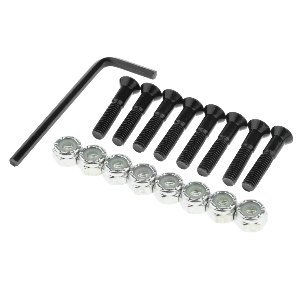 1 Set Skateboard Longboard Hardware with with L wrench