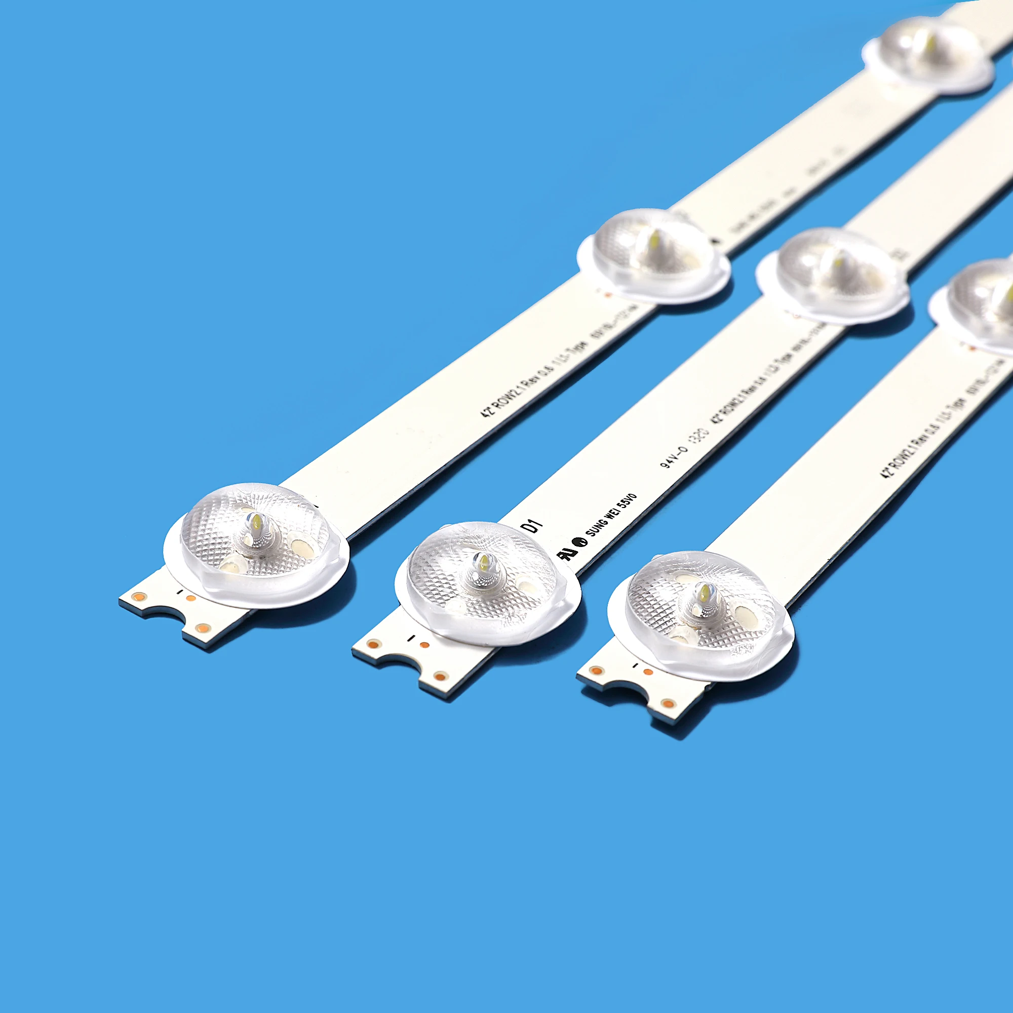 Barra de Faixa de Luz Led para Retroiluminação de tv lg 42 Polegadas 42ln540v 42ln613v 42la620v Lc420due 42ln575s 42la62 42ln578v 42ln575v 42ln5710 e 42ln540v Peças e Computadores Industriais - Imagem 3