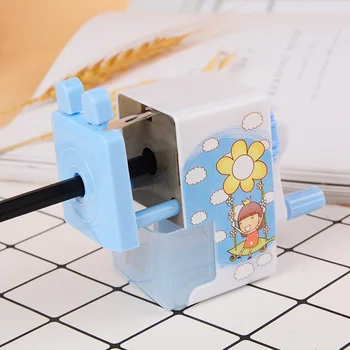 

Cute Cartoon Manual Pencil Sharpener for Kids Children Students Artists School Classrooms Offices Stationery Random Colors