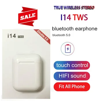 

Original I14 Tws Touch Control Wireless Bluetooth Earphones Pk I10 I12 I77 I30 I60 I80 I20 I100 I90 TWS Air Super Bass Headphone