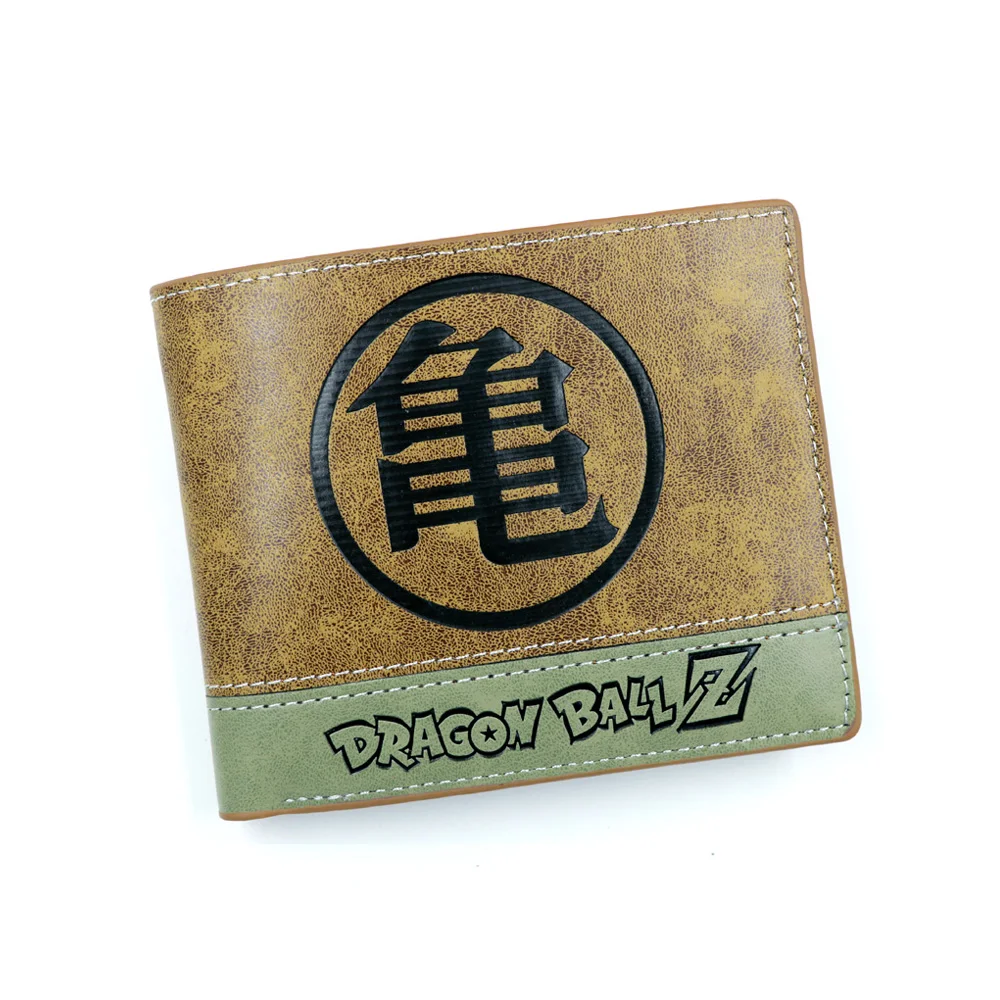 Wallets Short Purse Dragon-Ball-Card-Holder Master Anime Son-Goku Money-Bag Roshi Sennin