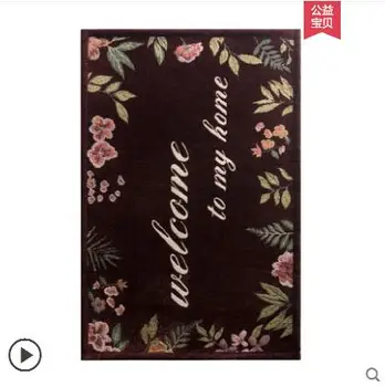 

High-quality Super Absorbant Magic Door Mat Microfibre Purifying Step Super Mat Washable Doormat Carpet For Home CF