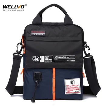 

Letter Crossbody Bag New Multifunction Men Bag Handbags Nylon Bags Shoulder Messenger Bags Leisure Mini Briefcase Package XA21C