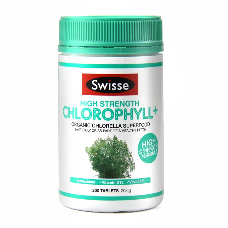 Swisse Chlorophyll+ High Strength 200 tablets (4)