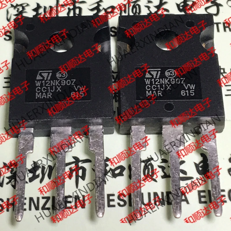 20PCS/LOT New original W12NK90Z STW12NK90Z TO-247 900V 11A
