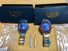 LIGE-reloj analógico de cuarzo para hombre, nuevo accesorio de pulsera resistente al agua con calendario, complemento Masculino de marca de lujo con diseño moderno, 2021