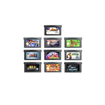 

32 Bit Video Game Cartridge Console Card for Nintendo GBA The Fighting Genre Series Kin of fighters English Language Version