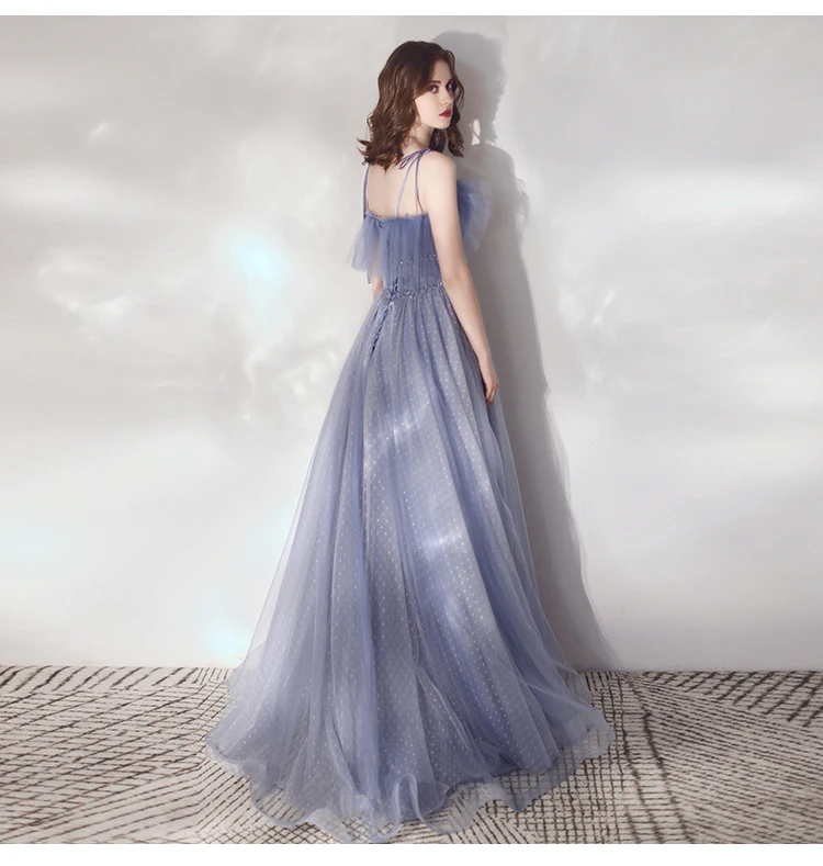 Мягкие Вечерние платья из тюля для выпускного вечера Vestido de Festa beads robe de mariee robe для причастия девушки robe beads осень вечеринка