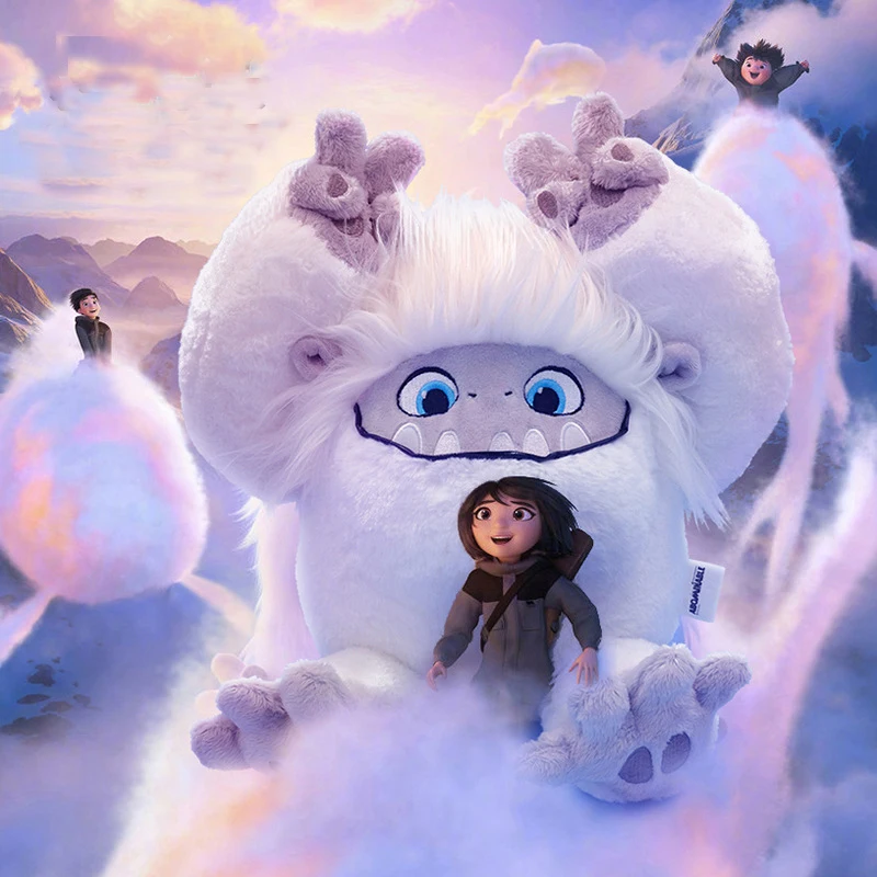 Авторизованный фильм Abominable плюшевая игрушка снеговик DolI 60 см Большой размер милые мягкие Abominable гранулы игрушки для детей подарок для девочек