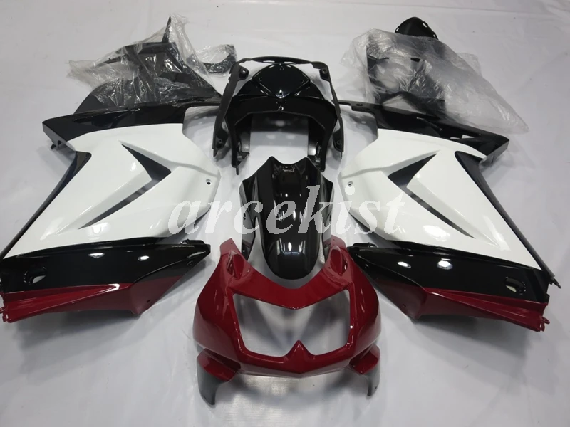 4 подарки ABS Обтекатели комплект подходит для Kawasaki Ninja 250 EX250 ZXR250 2008- 08 09 10 11 12 13 14 Кузов Набор красный черный белый