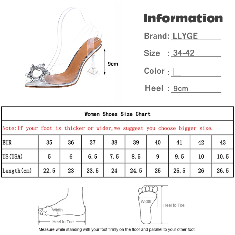 Женские летние босоножки; прозрачная обувь с кристаллами; женская обувь с острым носком на высоком каблуке; модная женская обувь без застежки