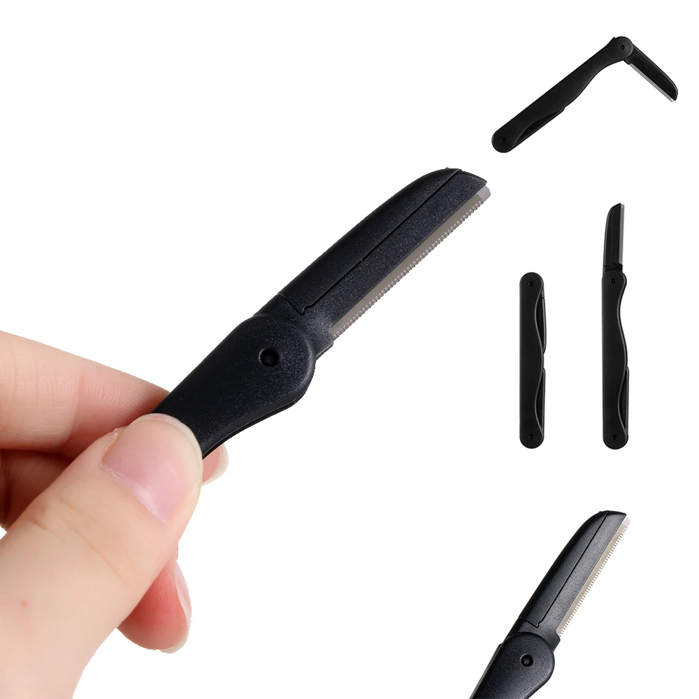 Professional Stainless Steel Scissor Manicure For Nails Eyebrow Nose Eyelash Cuticle Scissors Curved Pedicure Trimmer MakeupTool