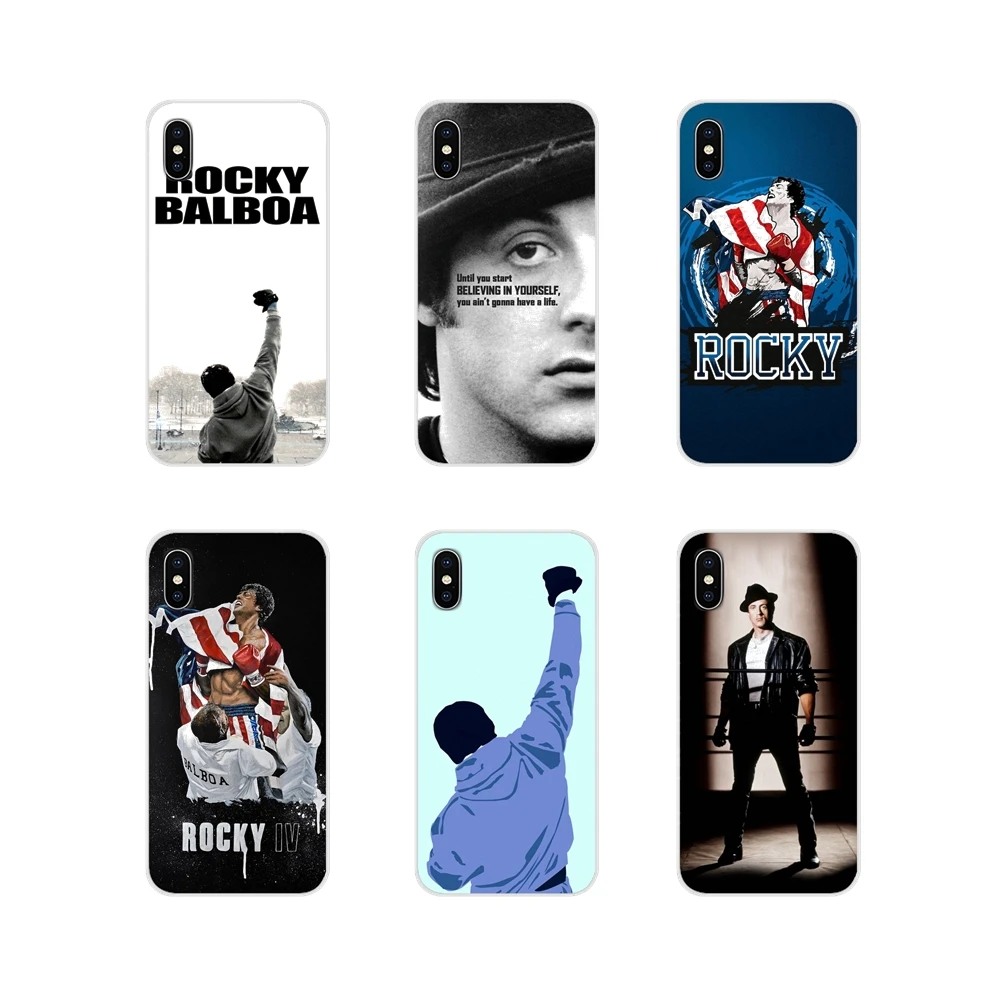 Rocky Balboa для LG G3 G4 Mini G5 G6 G7 Q6 Q7 Q8 Q9 V10 V20 V30 X Power 2 3 K10 K4 K8 2017 аксессуары чехлы телефонов |