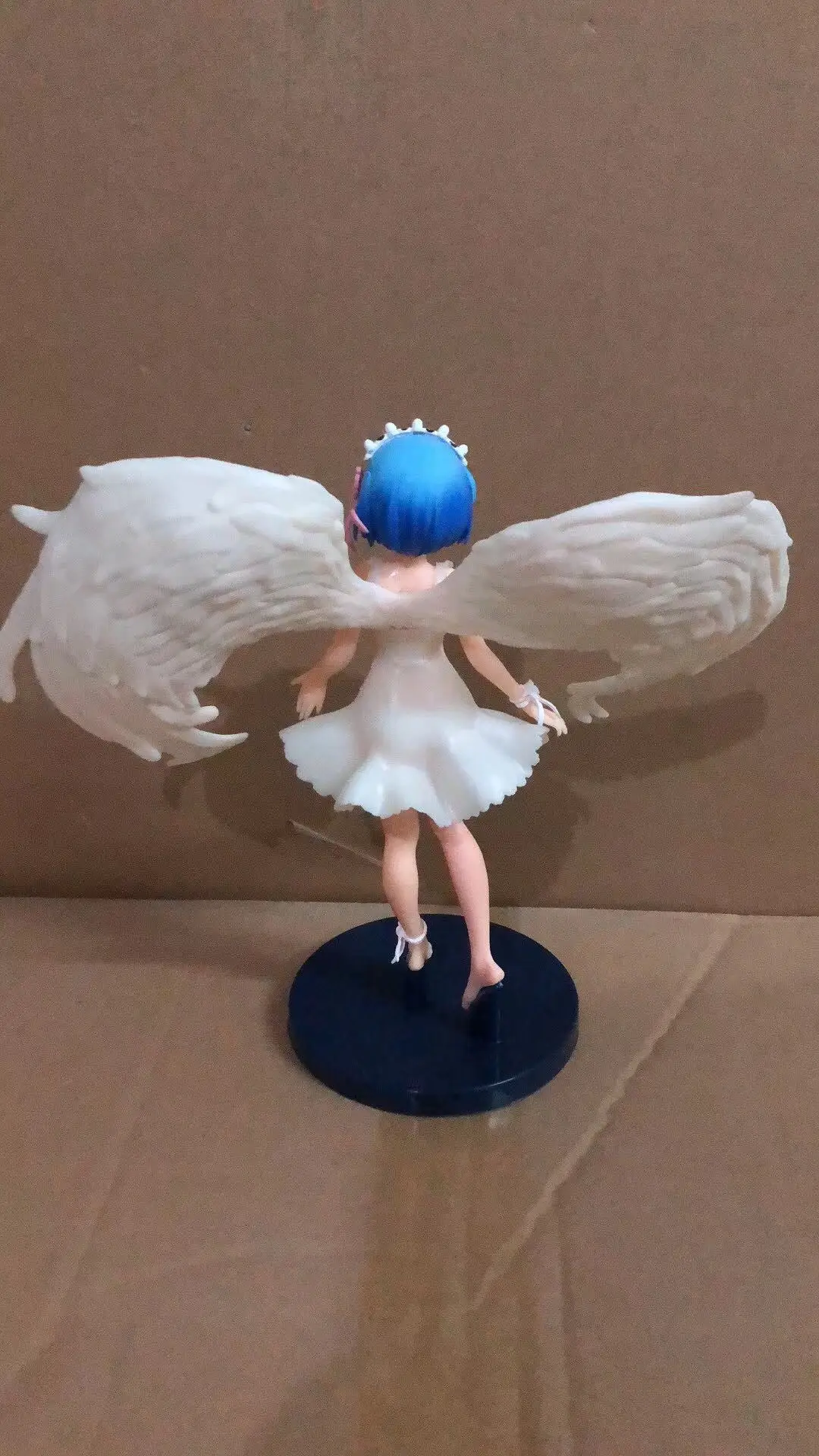 Аниме игрушка Zero-Based a Different World Life белый REM Ghost Angel Prize Figure Garage Kit Модель