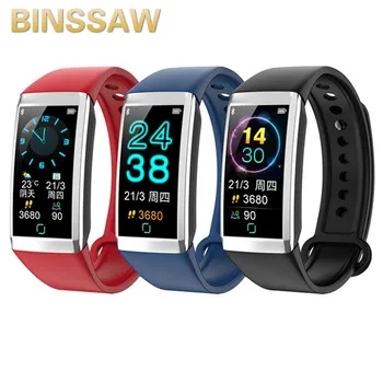 

1.14" DT19Smart Wristband Blood Pressure Blood Oxygen Smart Bracelet Watch Heart Rate Monitor Measure Fitness Band Waterproof