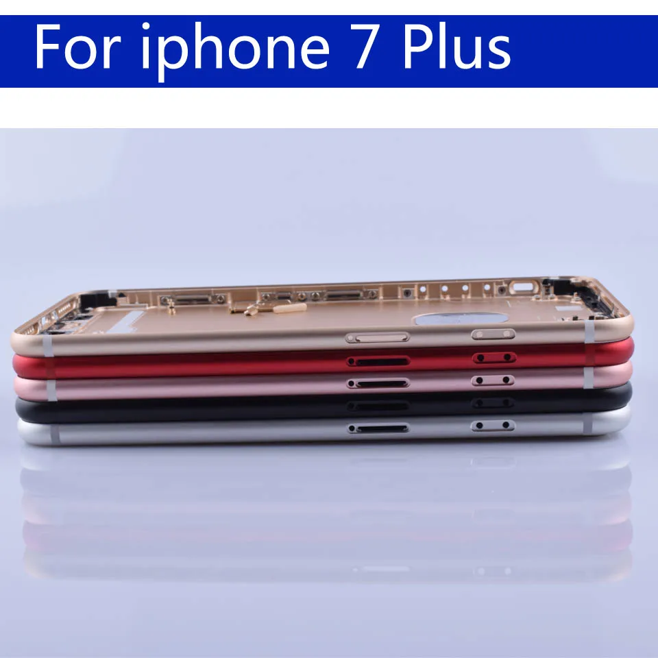 5," оригинальное качество для Apple iphone 7 Plus 7 P задний промежуточный корпус Аккумулятор для шасси Задняя панель для iphone 7 Plus