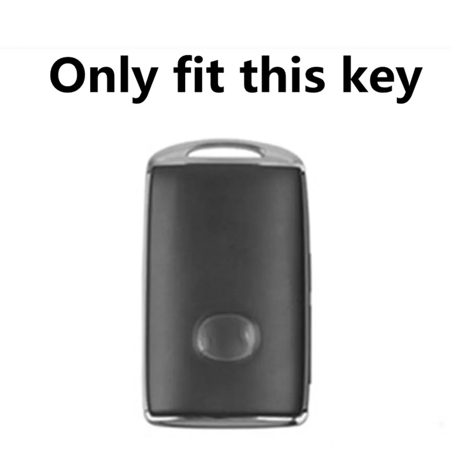 Car Key Case Cover Holder Shell Smart Remote Accessories for Mazda 3 Alexa CX5 CX8 CX4 3Button Car-Styling key case key case cover car key shell remote control case cover