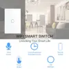 Smart Wifi Touch Switch No Neutral Wire Required Smart Home 1/2/3 Gang Light Switch 220V Support Alexa Tuya App 433RF Remote ► Photo 2/6