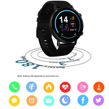 

DT96 Smart Watch Men 1.3inch Retina Full Touch Screen 360*360 IP67 Smartwatch Women Heart Rate Fitness Bracelet Watch VS SG2 L15