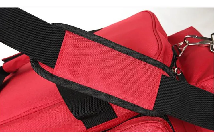 Outdoor First Aid Medical Bag Isolation Multi-pocket Large Storage Portable Cross Emergency Medical Bag Sports Travel Nylon Bag (12)