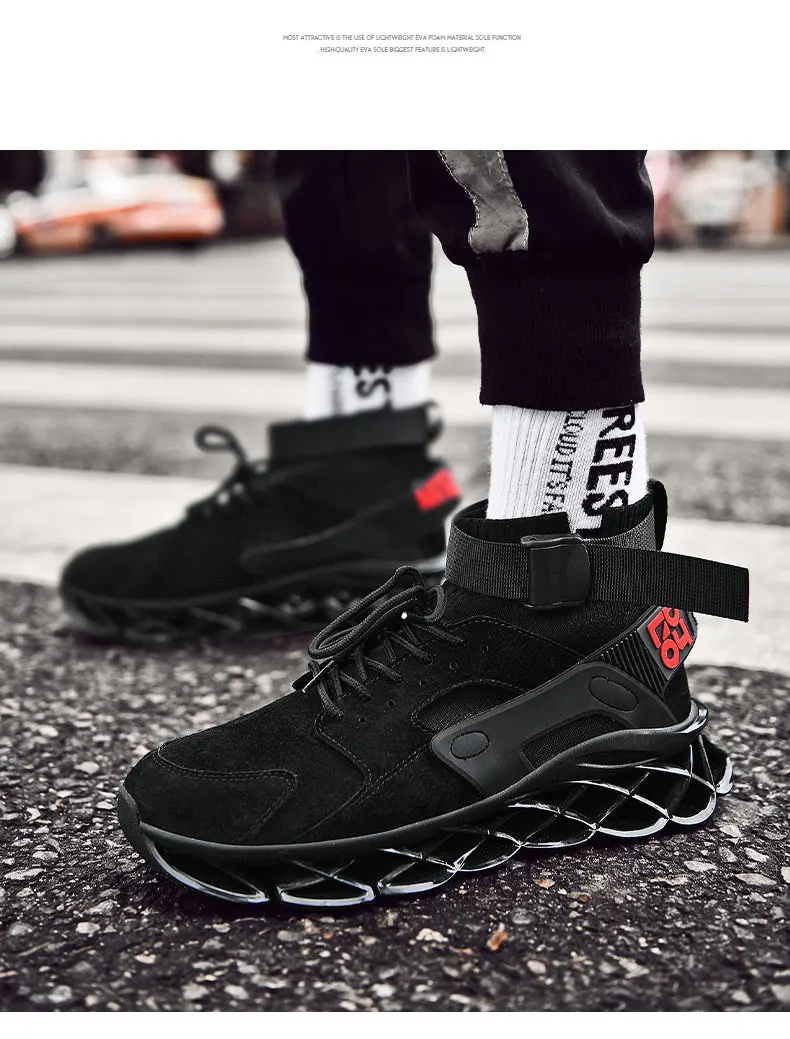 shoes with high neck