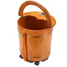 Пузырьковые тазы для ног с автоматическим нагревом, ванна для ног, электрический массаж ног, мытье ног, ванночка для ног, бытовая термостатическая глубокая B