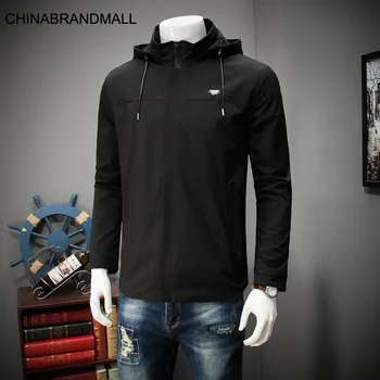 

Season Men Plus Fat Plus Size Top Male Fat Man Solid Color Joker Stand Collar Jacket Thin Shirt Coat Male