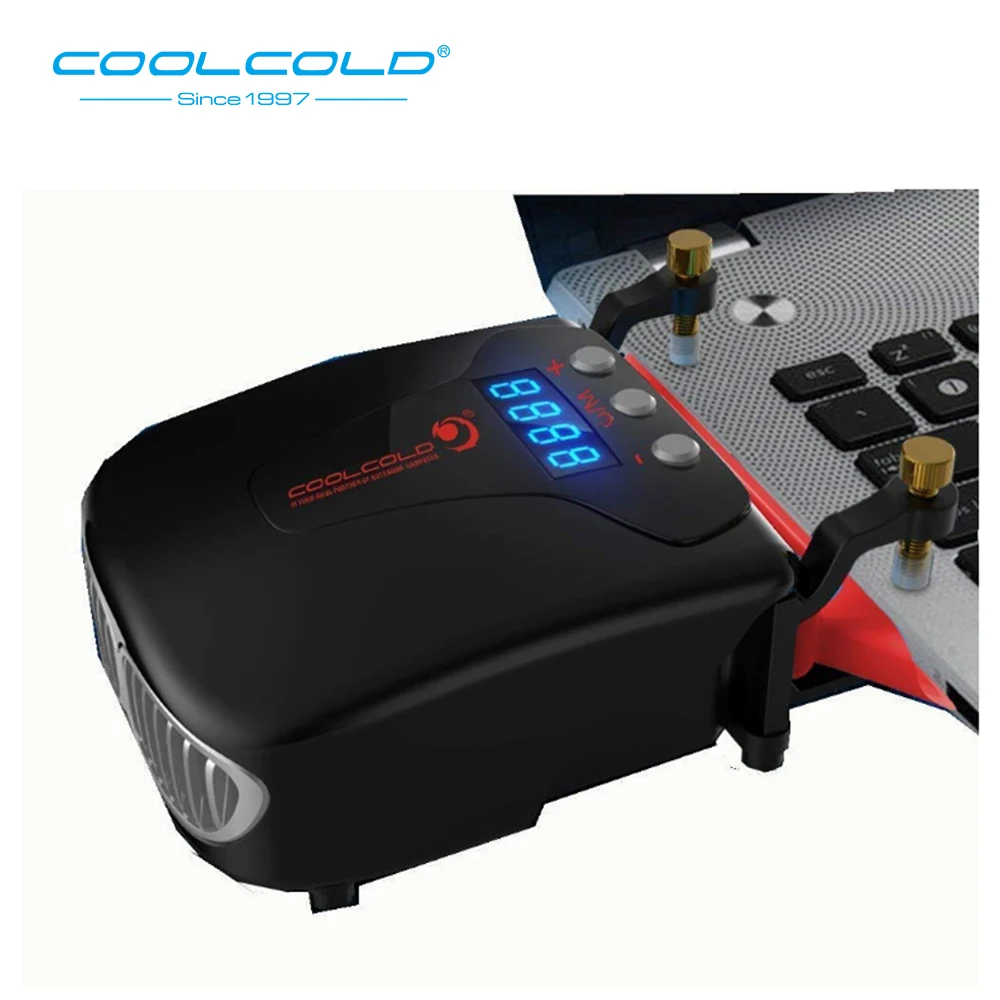 Охлаждающий мини вентилятор COOLCOLD для ноутбука вытяжной воздушный USB кулер всех