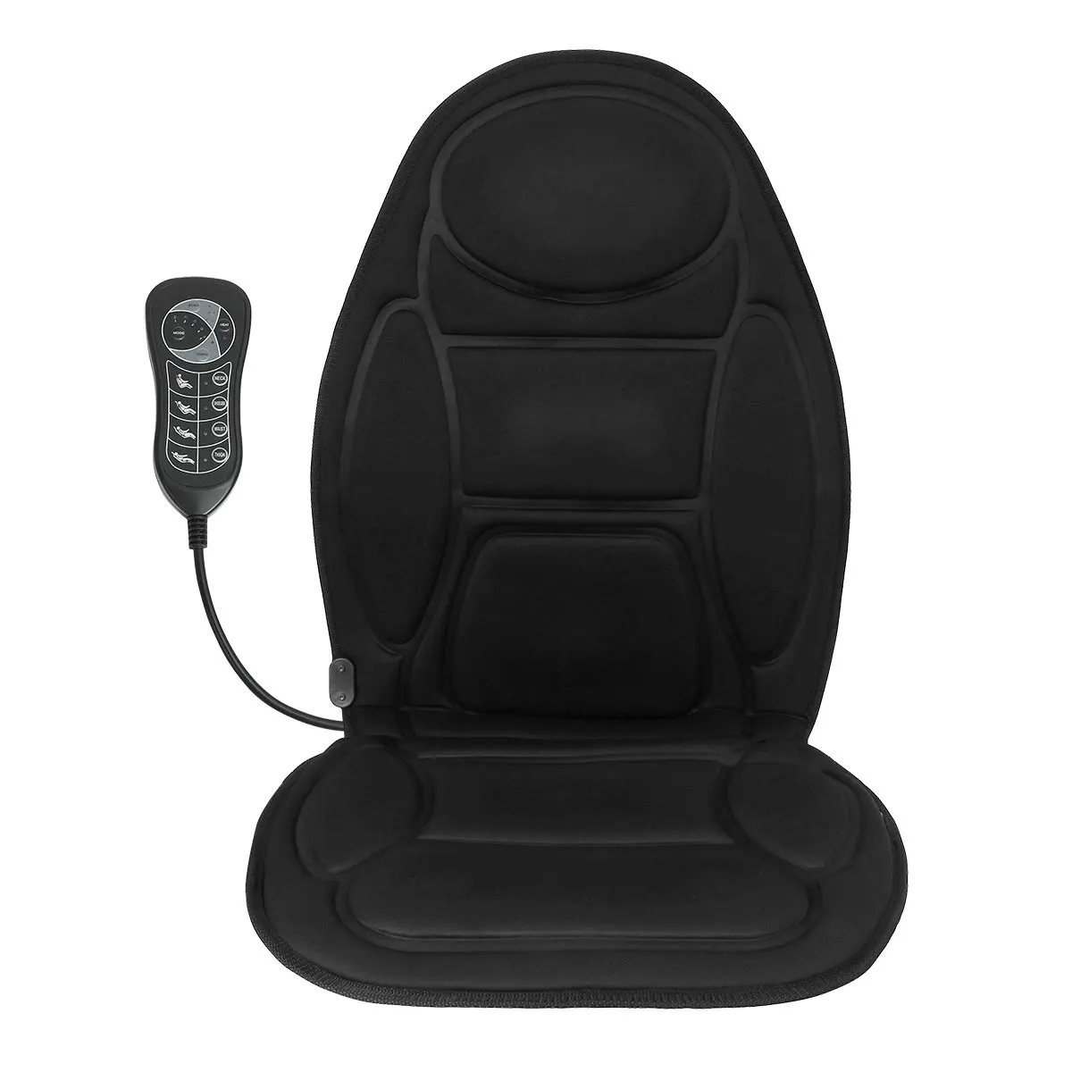 

12V Universal Body Massage Mat Heated Car Seat Cushion Cover Seat Heater US/EU/UK Warmer Winter Household Car Home Cushion