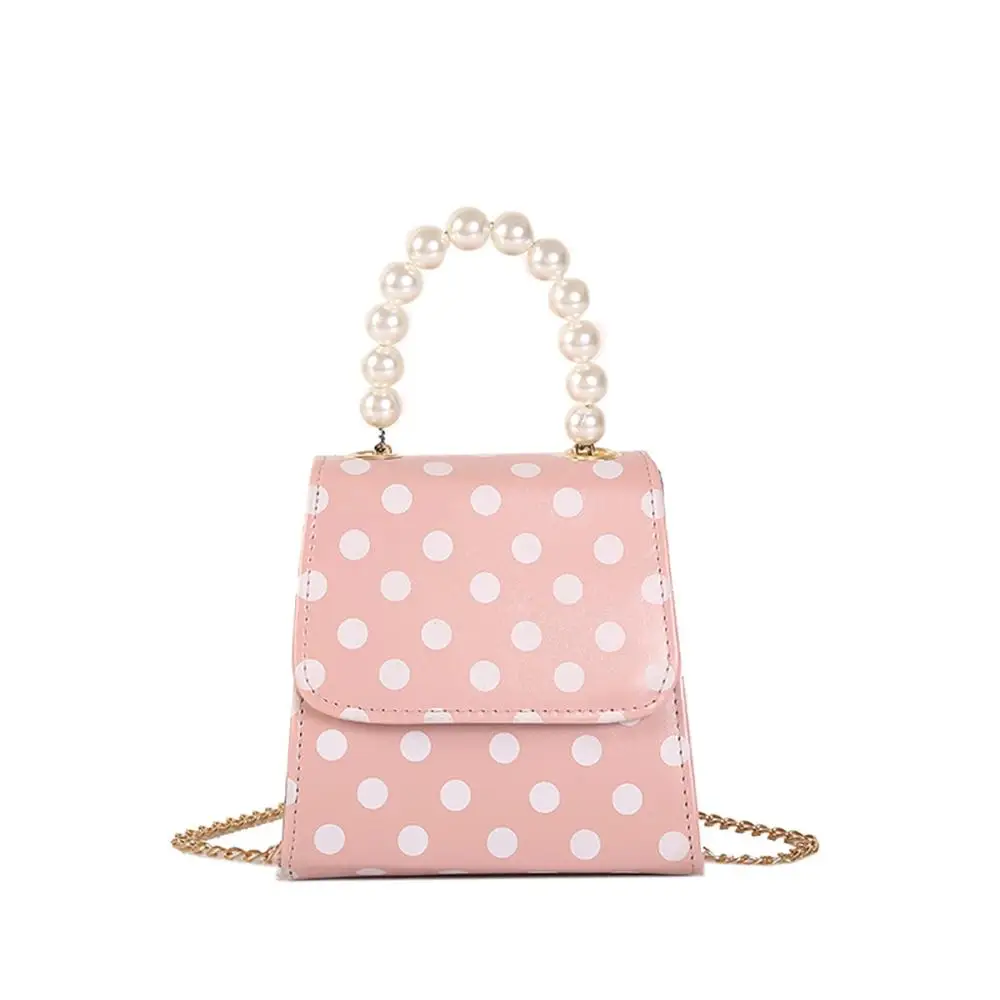 Style 2 Pink Модные женские сумки через плечо с жемчугом, милые водонепроницаемые сумки через плечо - Цвет: Style 2 Pink