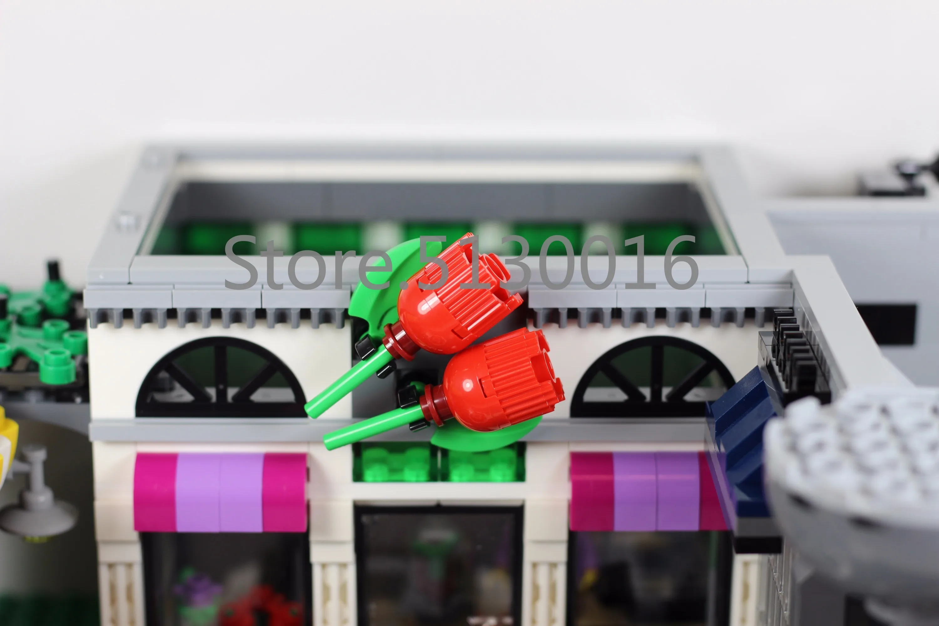 Дешево 10255 создатель сборки квадратный романтический ресторан 15019 4122 шт уличный вид модели строительные блоки кирпичи образовательные игрушки