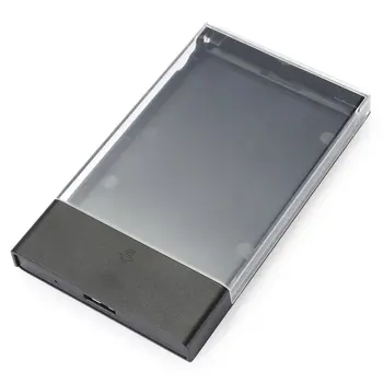 

Transparent hard disk box 2.5 inch USB3.0 tool-free perspective sata mobile hard disk box reinforcement design