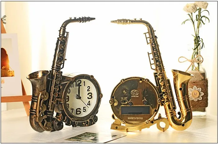 Европейские украшения, музыкальные часы, инструмент для офиса, прикроватные, настольные, винтажные, будильник, часы для гостиной, Schalke Home CC7NZ
