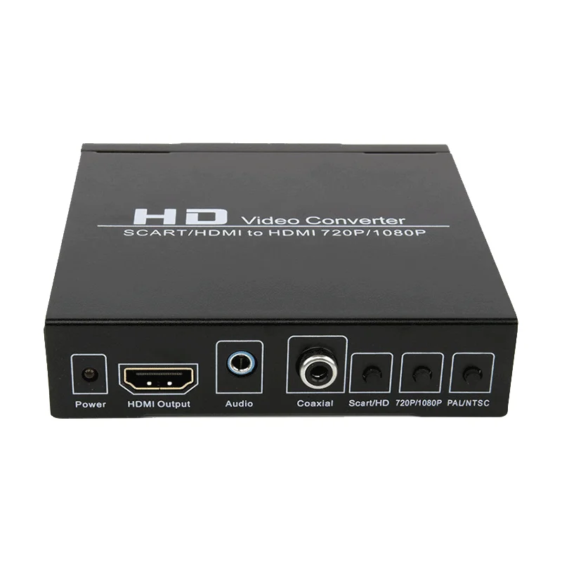 SCART HDMI в HDMI конвертер с аудио выходом 3,5 мм разъем цифровой коаксиальный аудио выход для старого ТВ DVD усилитель видео аудио