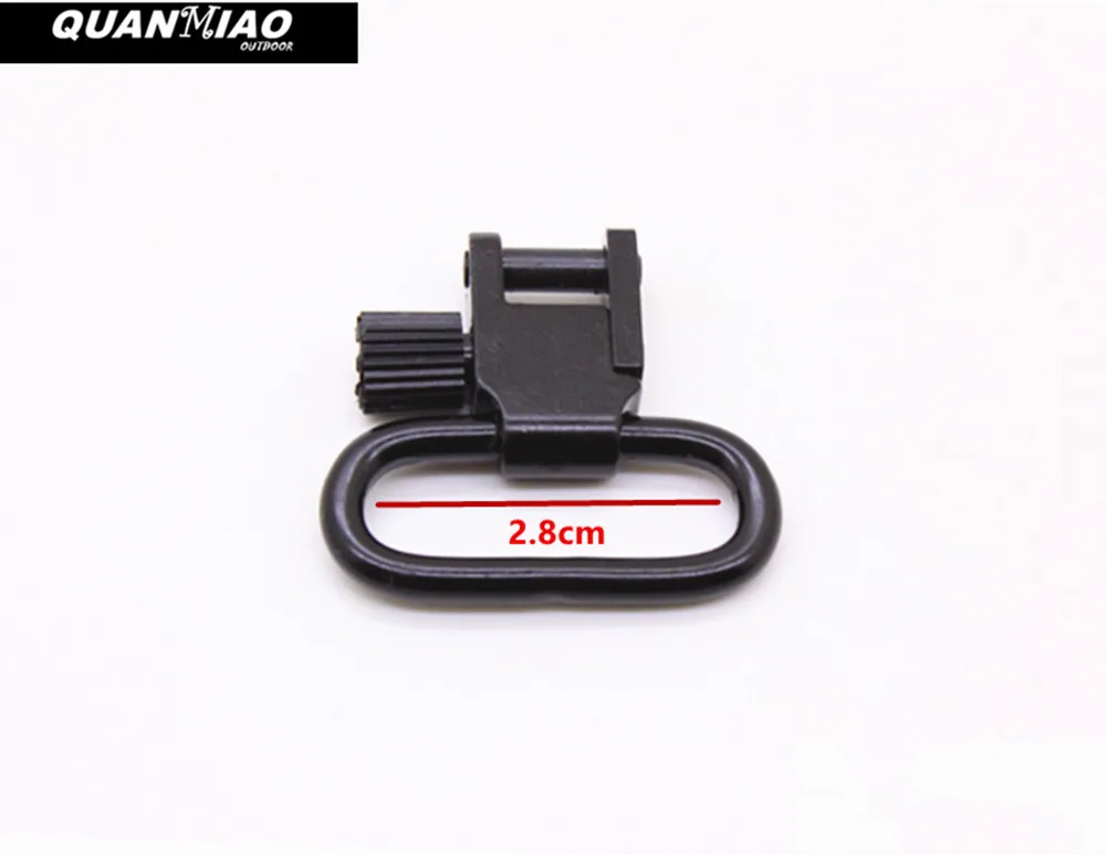 

Stainless Steel Quick Detach Gun Sling Swivels & Screw Stud Base Kit Rifle Swivels Mounting Set Hunting Strap Ring Accessories