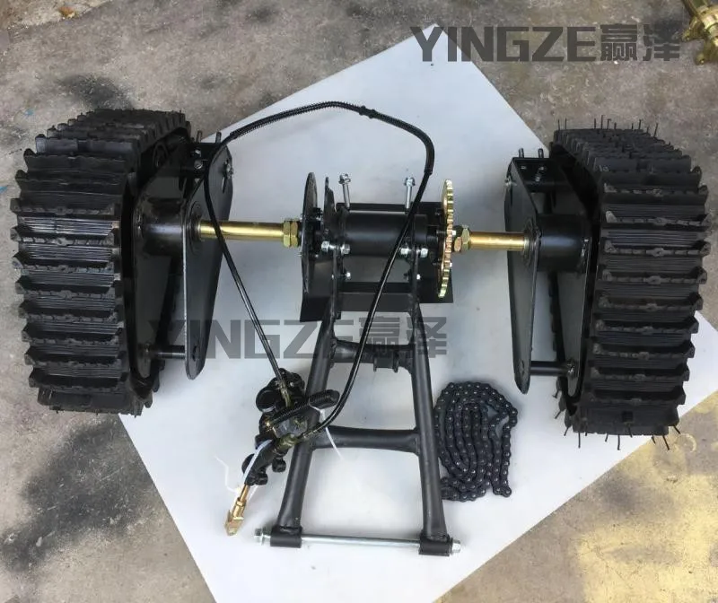 Картинг UTV Багги Quad ножной тормоз 71 см задний мост ATV снег песок треки с маятником вилки