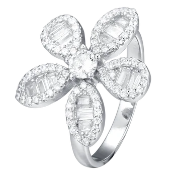 

Fahmi 2020 New Popular 100% 925 Sterling Silver Love Heart Ring4-11 High Quality Original Jewellery For Women Party Wedding Gift