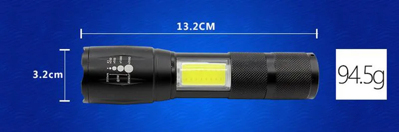 Мини Мощный 2 светодиодный светильник-вспышка COB Q5 USB Перезаряжаемый светодиодный светильник фонарь лампа для рыбалки Кемпинг linternas