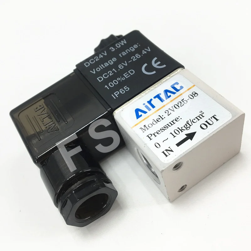 2V025-06 2V025-08 DC24V AIRTAC электромагнитный клапан воздушный клапан Качество пневматические компоненты AIRTAC электромагнитный клапан воздушный