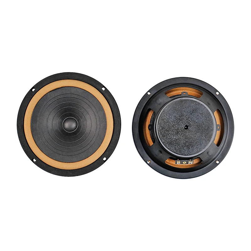 GHXAMP HiFi 6.5 Inch Full Range Speaker Treble Mid Bass Loudspeaker 4Ohm 12W Skin Edge For Car Bookself Audio Unit 2PCS