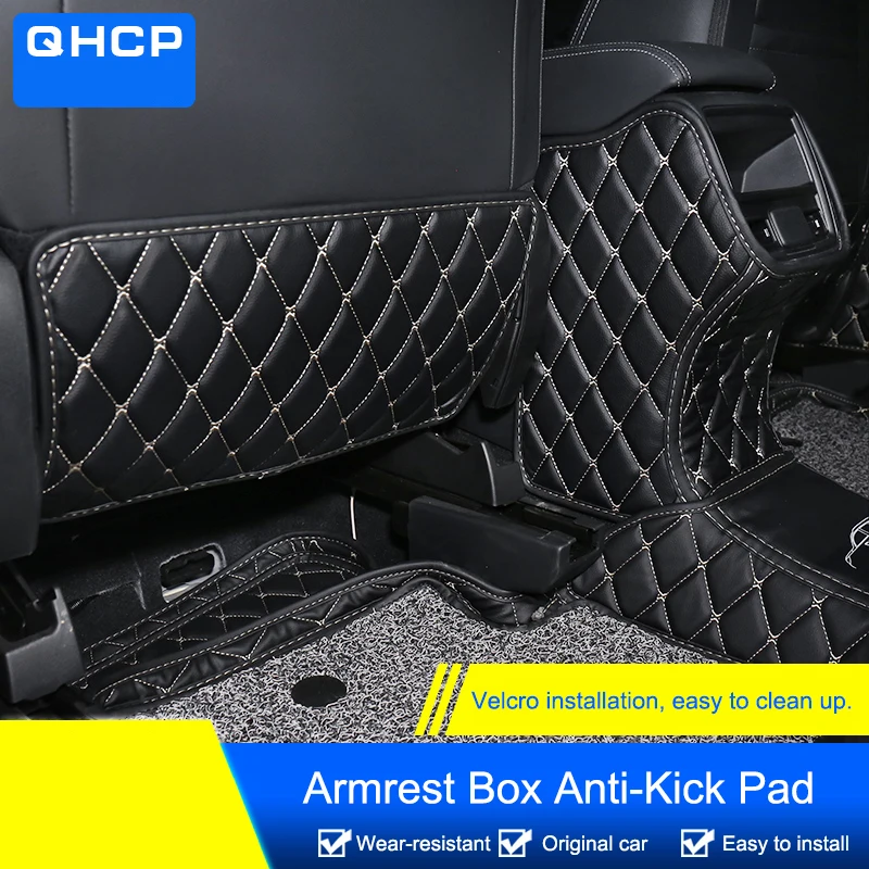 Car Seat Anti Kick Mat Armrest Box Anti Dirty Pad Child Kick B Pillar Microfiber Leather for Subaru Forester -