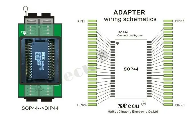 V12.01 XGecu T56 Programmer 56 Pin Drivers Support 28610+ ICs for