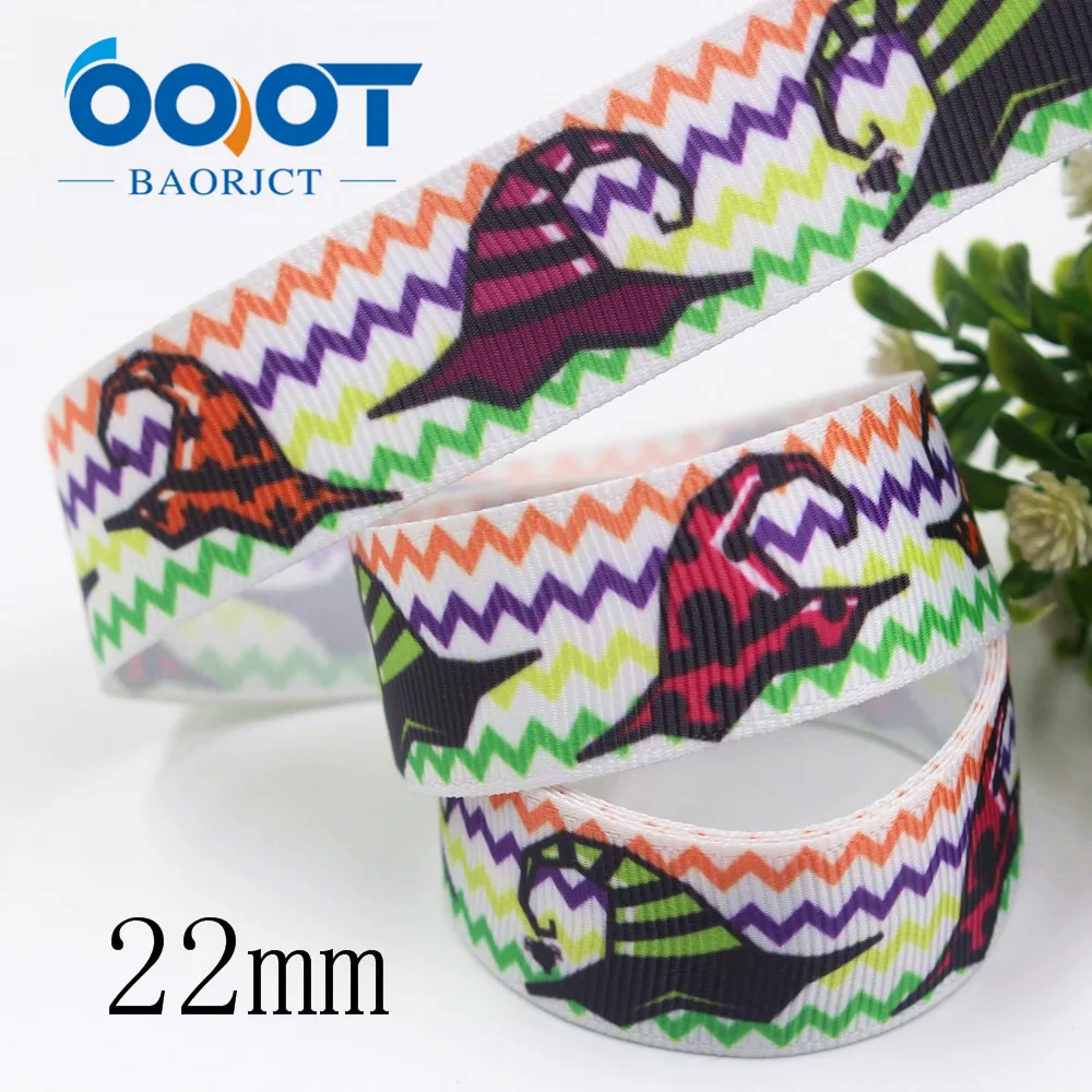 OOOT BAORJCT I-191004-2340, 22 мм, 10 ярдов Хэллоуин серии мультфильм корсажные ленты, праздничные украшения, материалы для ручных поделок