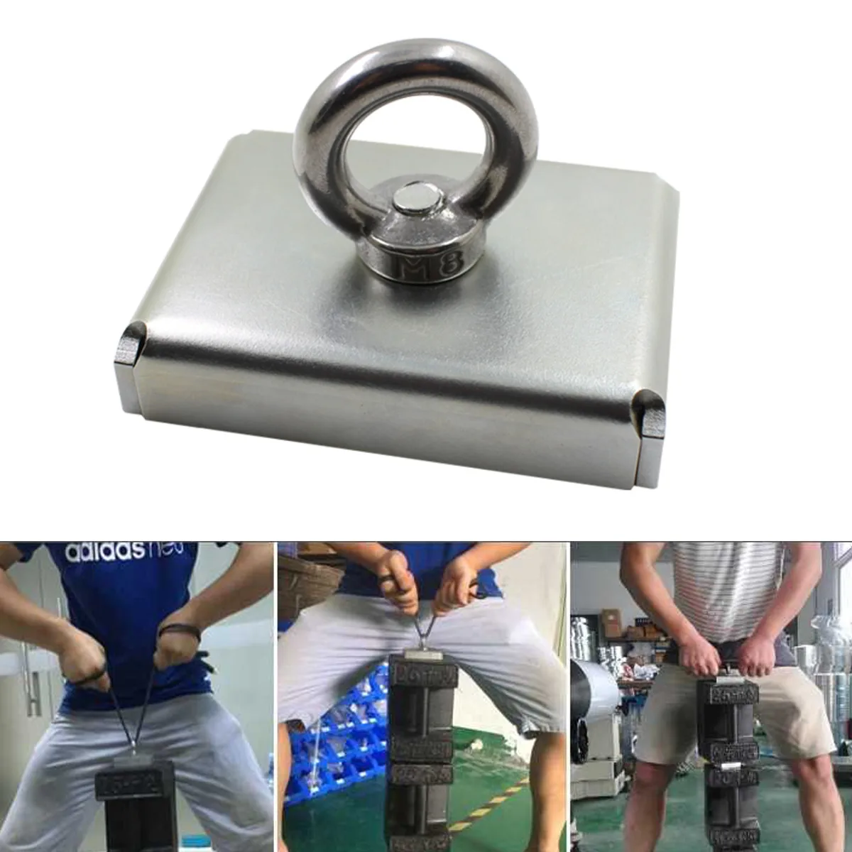 

Neodymium Fishing Magnet Ring Hook See Salvage Magnetic Fishing Holder Pull Mounting Aimant Materials Treasure Hunting Holder