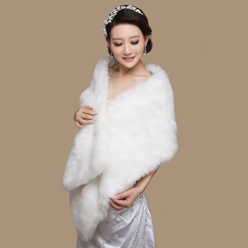 Зимнее женское Болеро Элегантное свадебное платье пальто обертывание Высокое качество Свадебный жакет Bryllupsindpakning