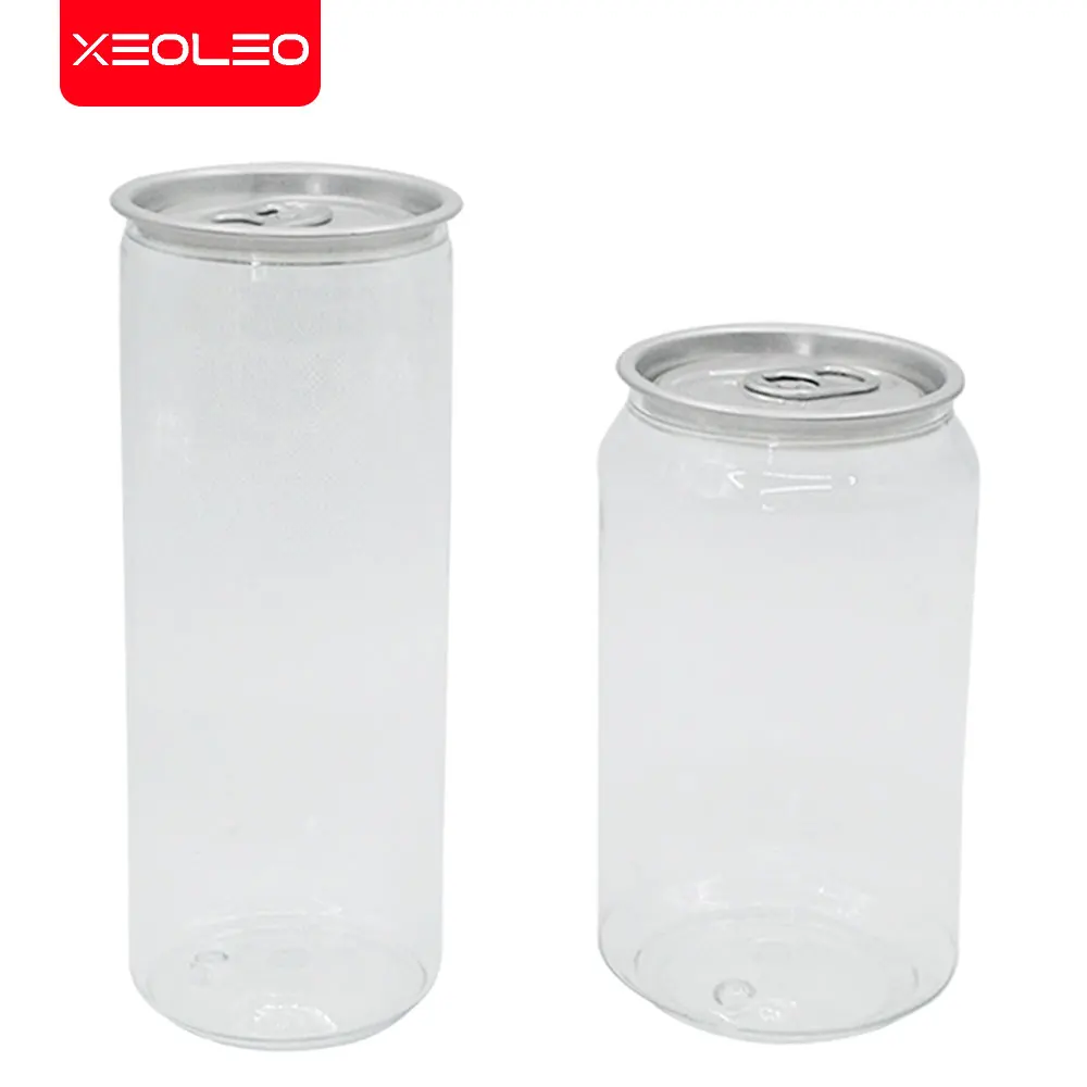 Boba tea Aluminum Bottle PET bottle 330ml for Coffee/Bubble tea/Milk tea 200pcs/carton Bubble cans with lid together