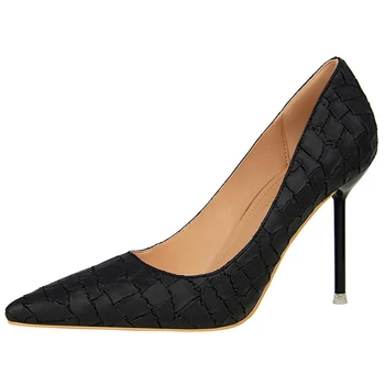 

Vogue Brand Women Pumps Shoes Woman High Heels Stilettos Shoes For Women Sexy Wedding Shoes 1616-11