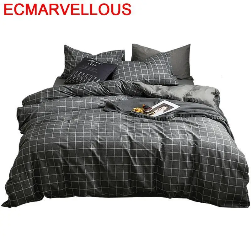 Fundas Nordicas Parure Lit Jogo Casal Nordico Matrimonio Queen Size Ropa De Cama Комплект постельного белья из хлопка