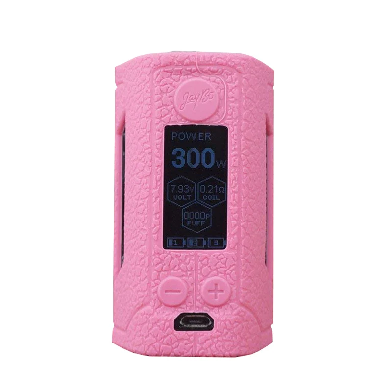 2 шт Reuleaux RX GEN3 300W коробка мод силиконовый чехол/Чехол/рукав или резиновый силикон/кожа/рукав обертывание для WISMEC Reuleaux RX GEN 3 - Цвет: pink