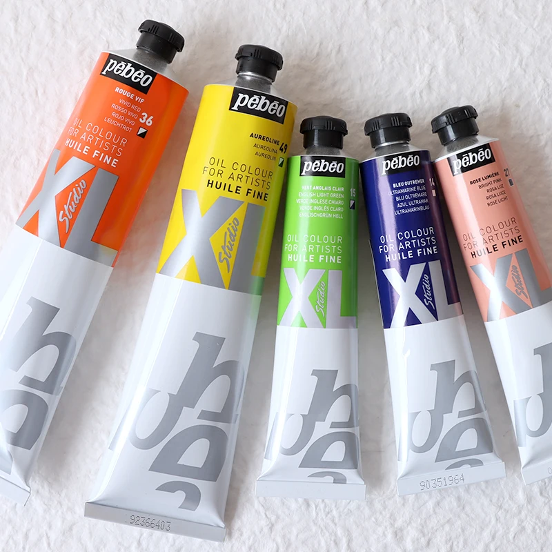 French Pebeo professional XL series Oil paint 80ml acrylic paint Oil for art studentsart supplies School supplies